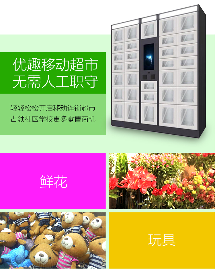 優(yōu)趣生活自動(dòng)售賣飲用水機(jī) 無(wú)人新零售 (圖4)